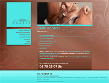 Tablet Screenshot of griffe-de-stars.fr